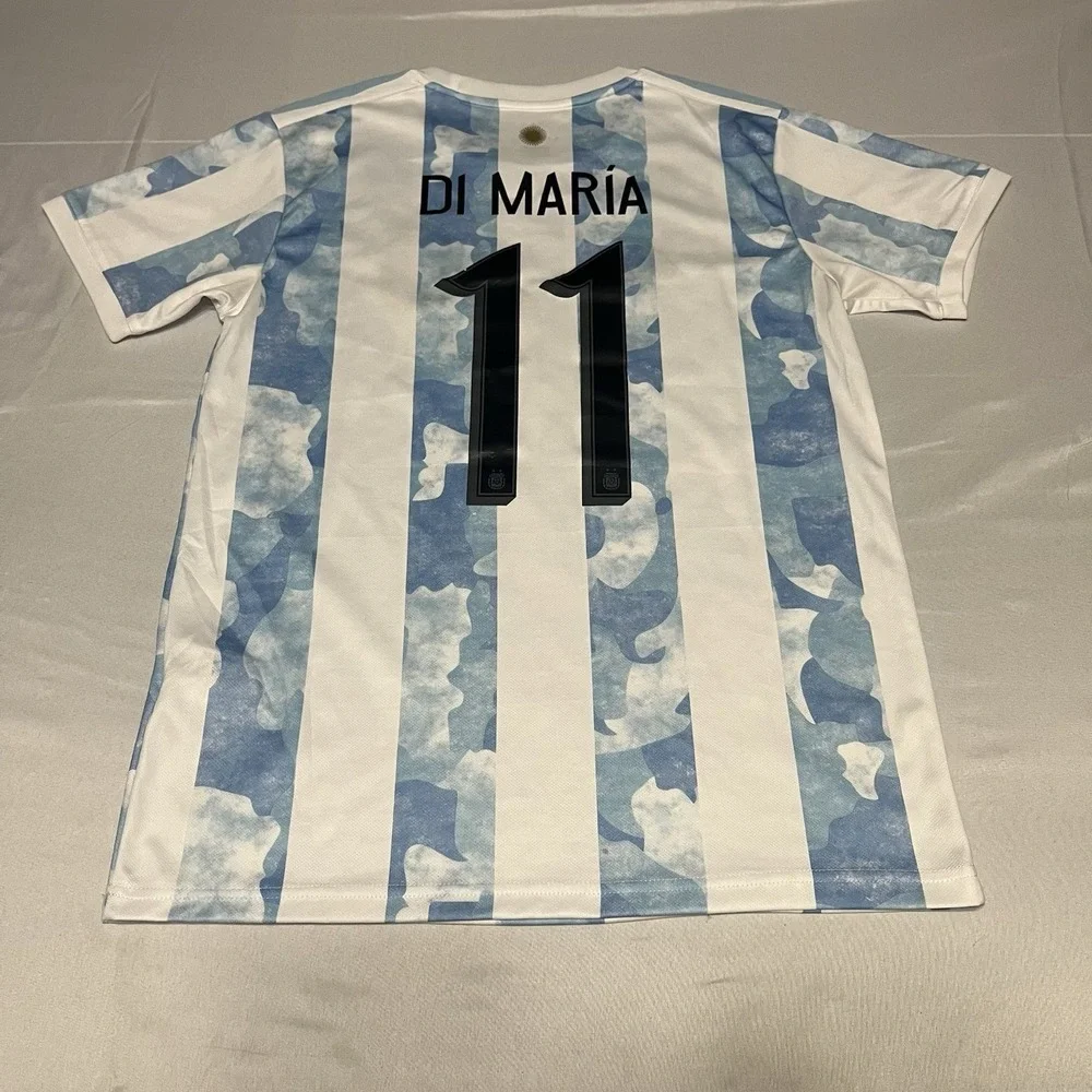 Adidas Argentina 2020-2021 Home Jersey Men's Small Ángel Di María World Cup